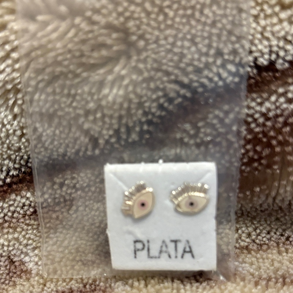 Plata Eye Stud Earrings